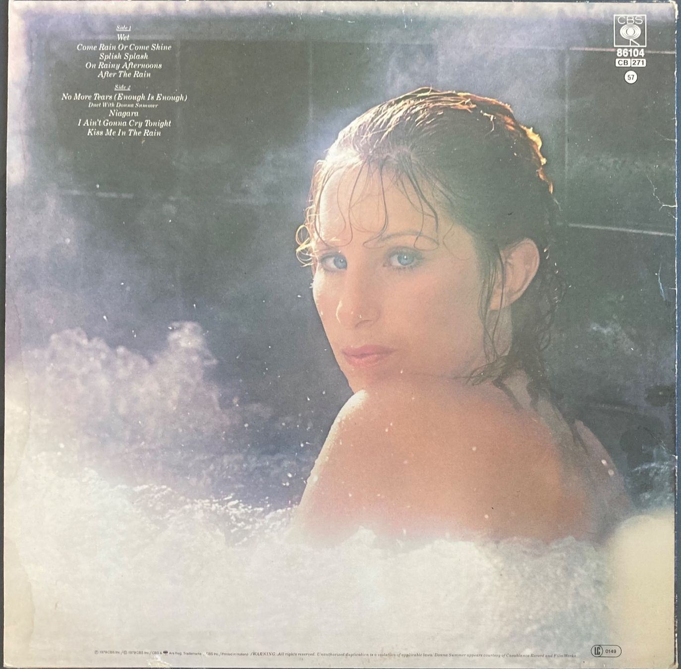 Schallplatten: BARBARA STREISAND - WET – Gebraucht aus Poliez-Pittet von Newtown-Records 1