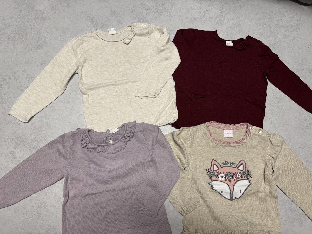 Lotti & Set di vestiti: 5 Langarm (Strick-)Oberteile, Pullover Gr. 92 und 98 – Usato da Bonaduz venduto da lut_6rts 1