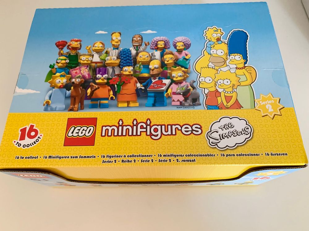 LEGO CMF Simpsons Serie 2 Minifigures Box mit 60 Figuren (Neu und ...