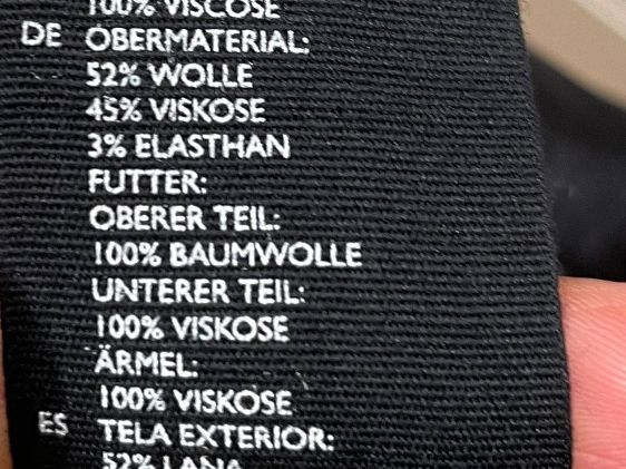 Cos Vestiti: Neu Kleid Cos Gr.38 Wolle/Viskose – Nuovo (secondo la descrizione) da Felben-Wellhausen venduto da begean 4