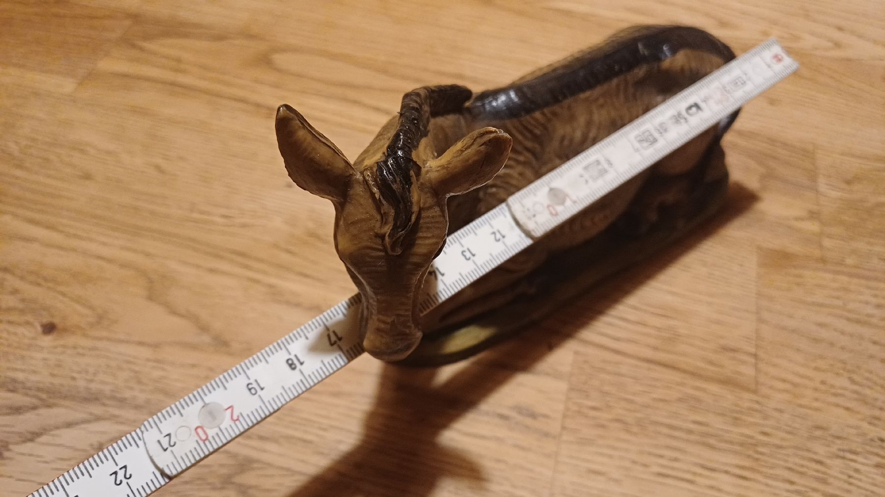 Statuette: 1 Kuh und 1 Esel gross Krippenfiguren – Usato da Flawil venduto da Naphtali 5