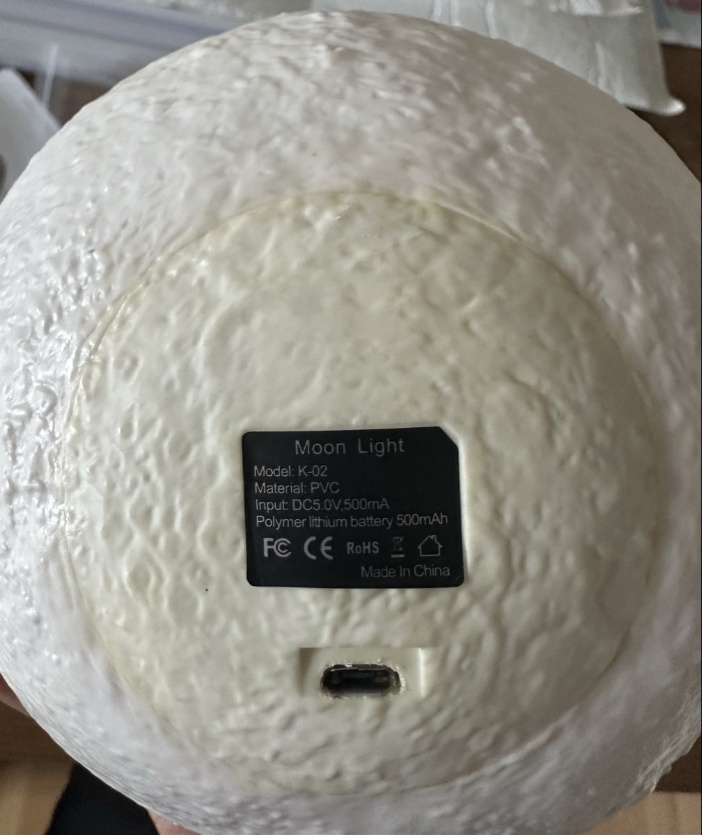 Lampade: LED Mondlampe, aufladbar – Usato da Zürich venduto da ziaa 3