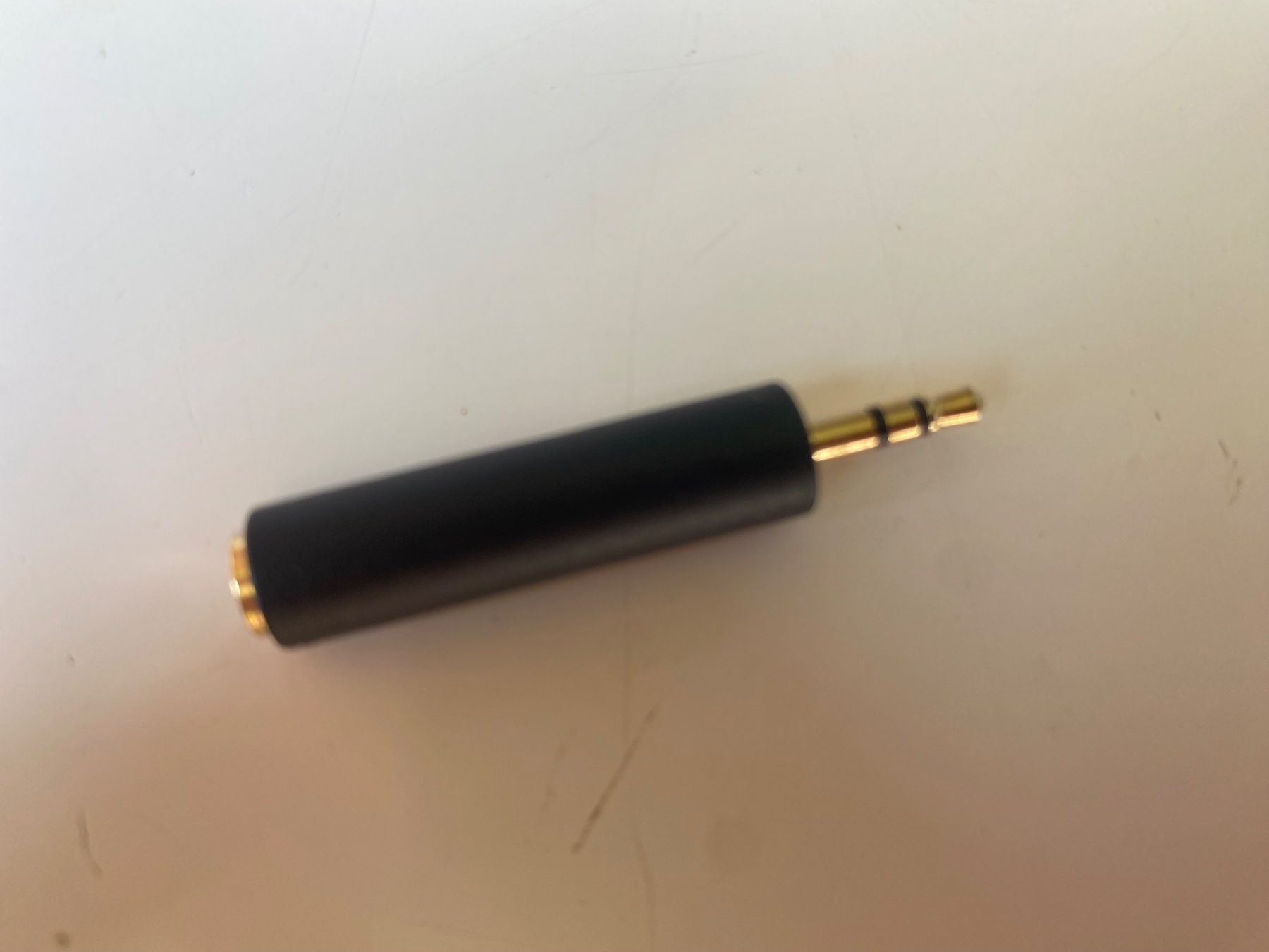 Unità & Adattatore: 2,5mm to 3,5mm trigger out converter – Nuovo (secondo la descrizione) da Langendorf venduto da Antik-Samariter