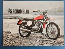 Prospectus Ducati 125 SCRAMBLER 1970