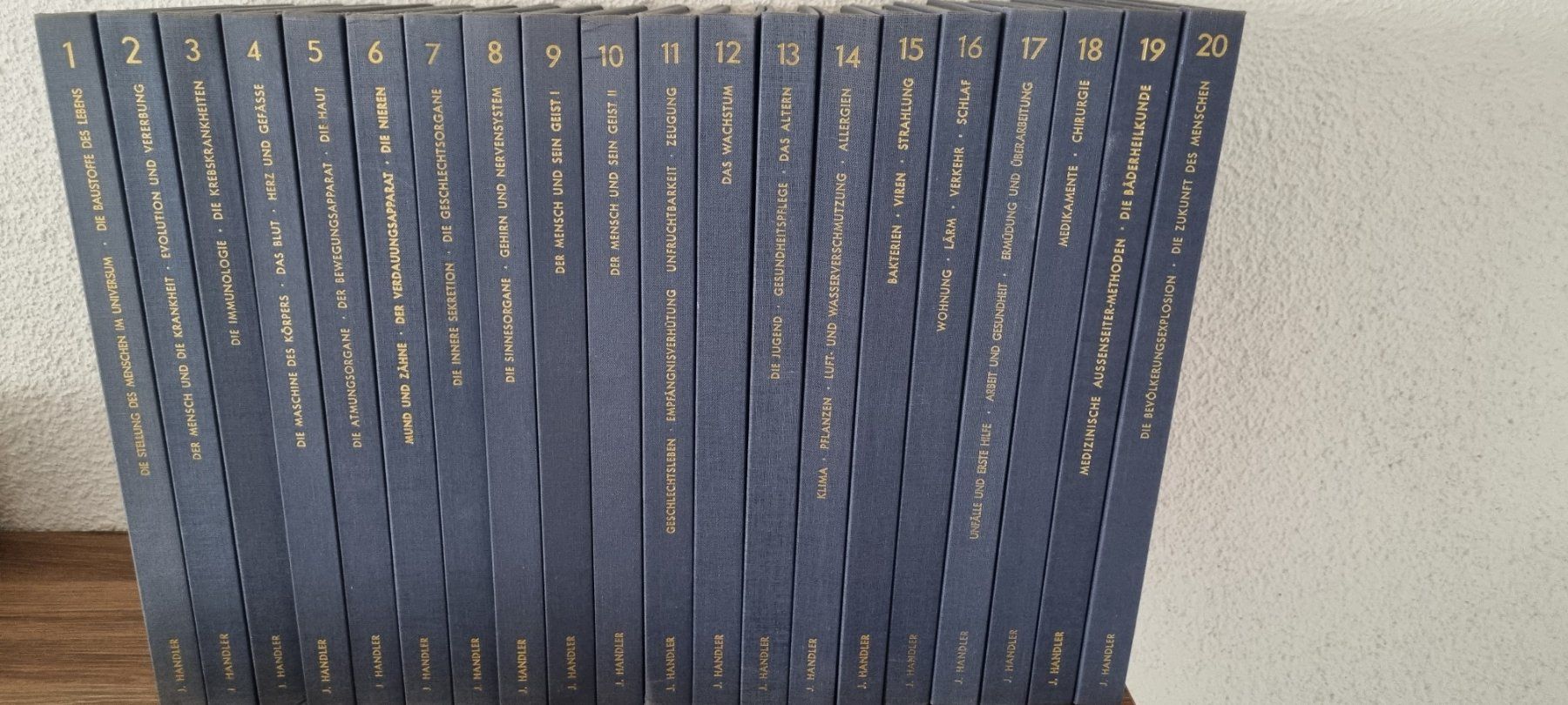 Bücher: J. Handler das Buch der Gesundheit Band 1-20 – Gebraucht aus Wetzikon ZH von goldi1979