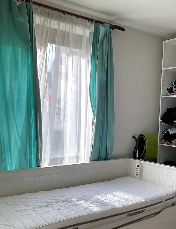 Tende: Turquoise + sheer curtains – Usato da Zürich venduto da sof_pz8l 1