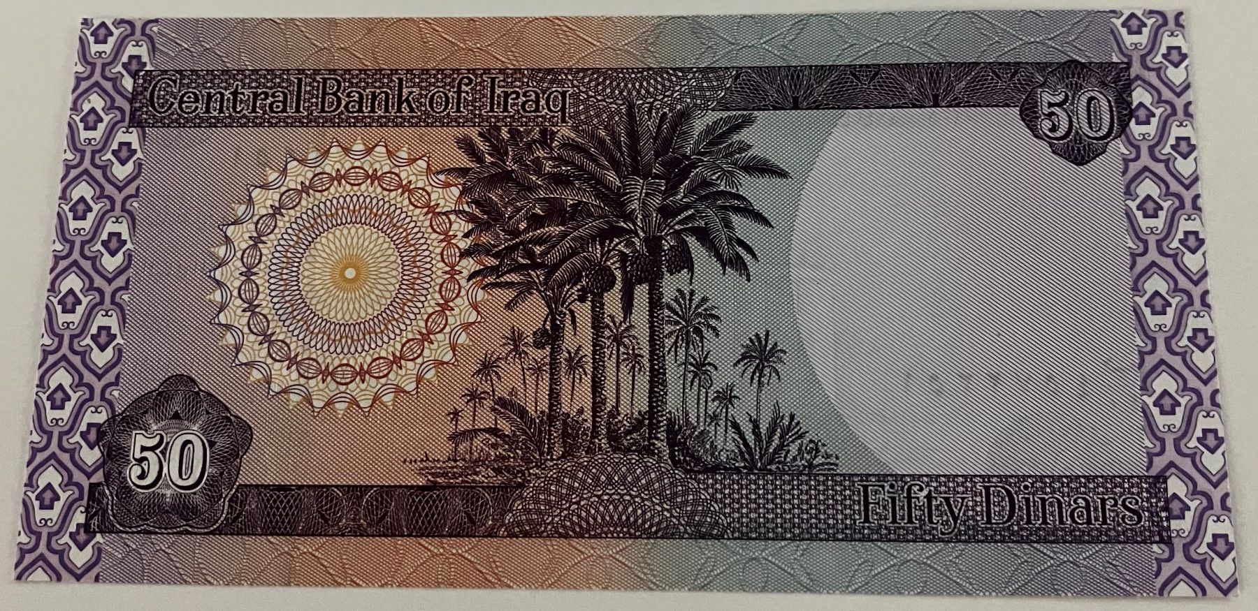 Banconote: Irak 50 Dinars Neuwertig – Nuovo (secondo la descrizione) da Algetshausen venduto da Carrhard 1