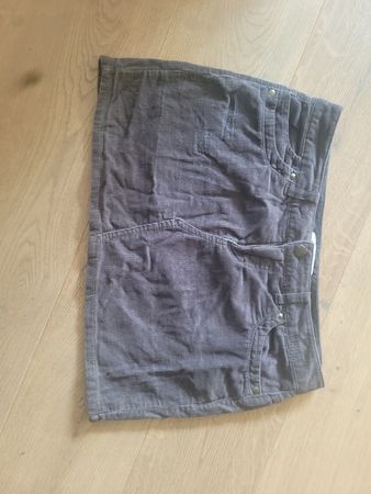 grau violetter mini mnchester stile Gr 38