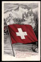 Schweiz, Wilhelm Tell vor Gebirgspanoram