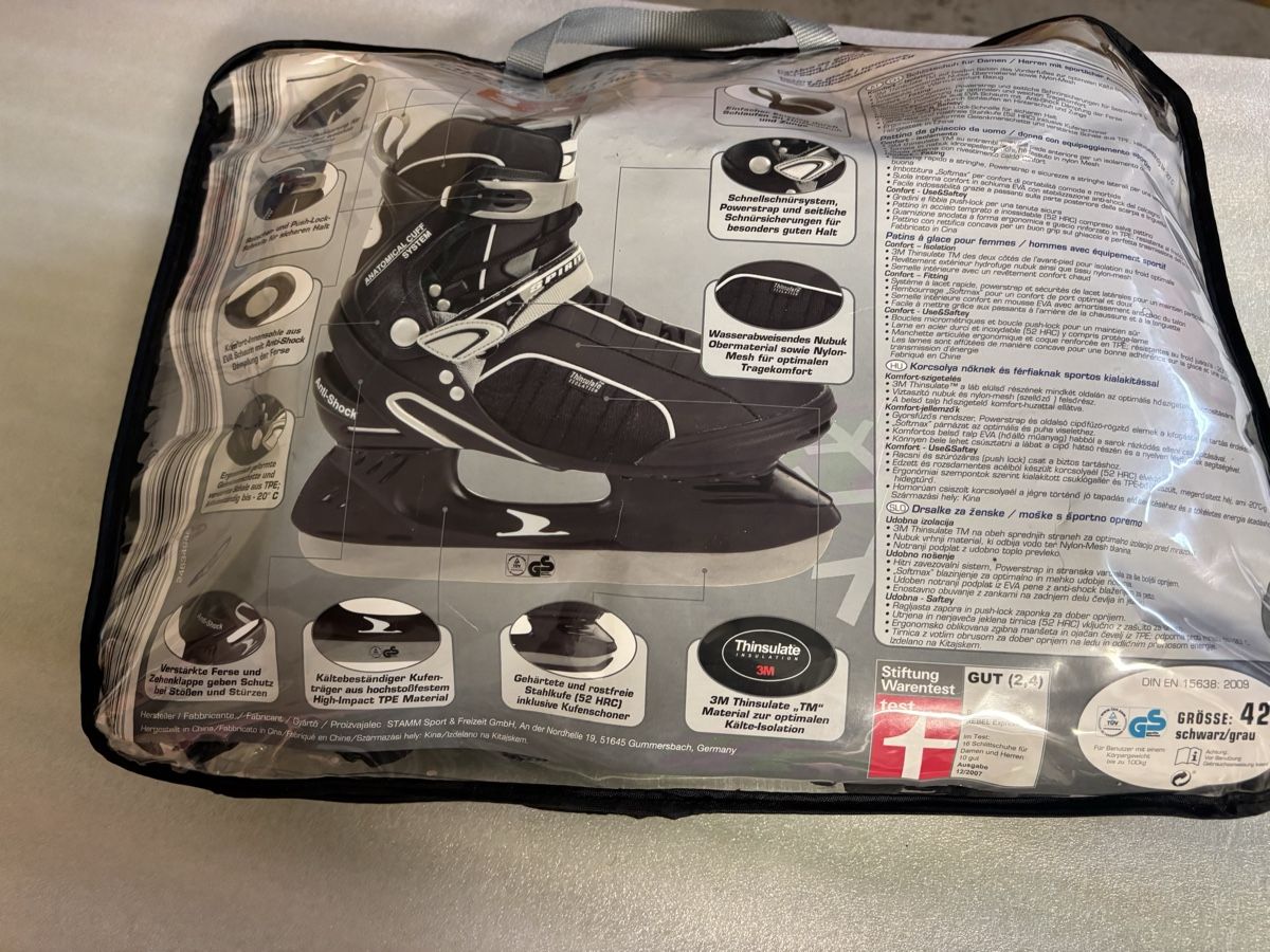 Pattini da ghiaccio: Schlittschuhe gr.42 Neu – Nuovo (secondo la descrizione) da Zug venduto da Biki72 3