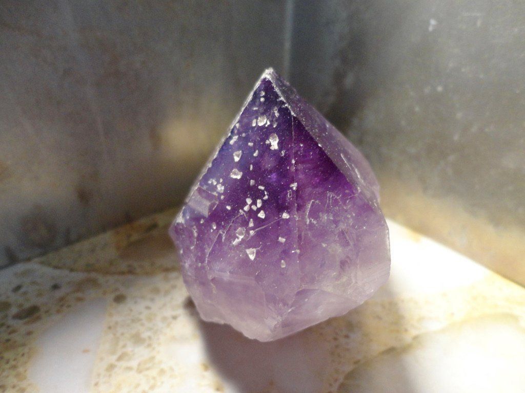 Pietre preziose: Amethyst  Spitze roh – Nuovo (secondo la descrizione) da Biberist venduto da Steine 2