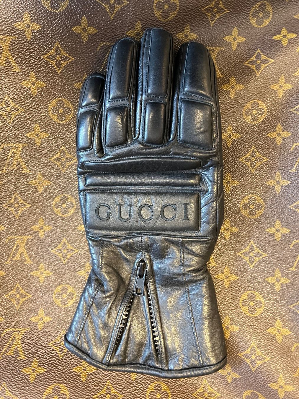 Guanti & manicotti: GUCCIs winterhandschuhe leder schwarz – Nuovo (secondo la descrizione) da Zürich venduto da chair02 1