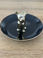 Vide-poche décoratif chic - Bouledogue Argenté Neuf!