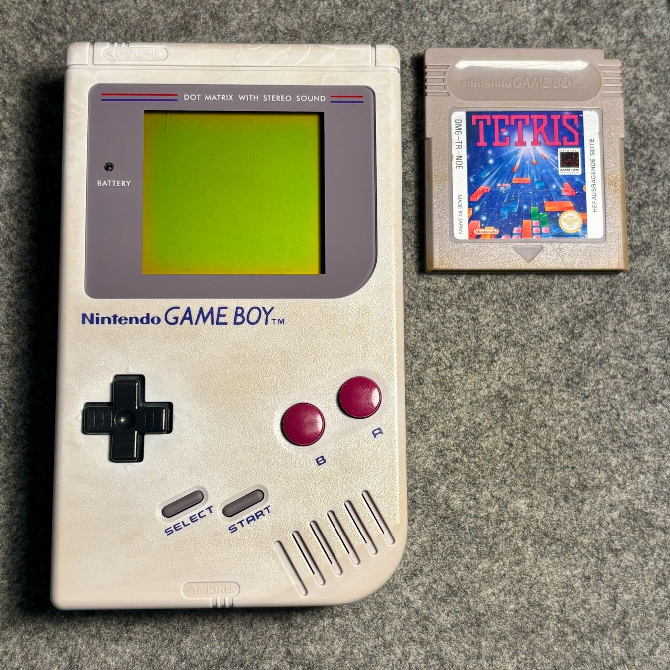 Nintendo Console: GameBoy Classic DMG-01 Konsole + Tetris Original – Usato da Mollis venduto da GamingCorner