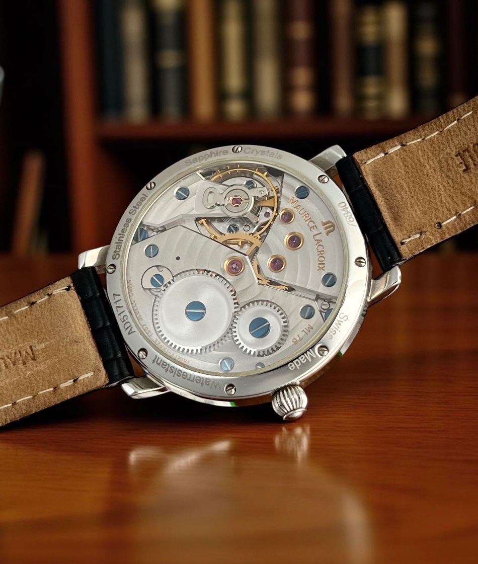 Maurice Lacroix Orologi: Maurice Lacroix Masterpiece Calendrier Rétrograde Ref. 51717 – Usato da Morges venduto da 24time 2