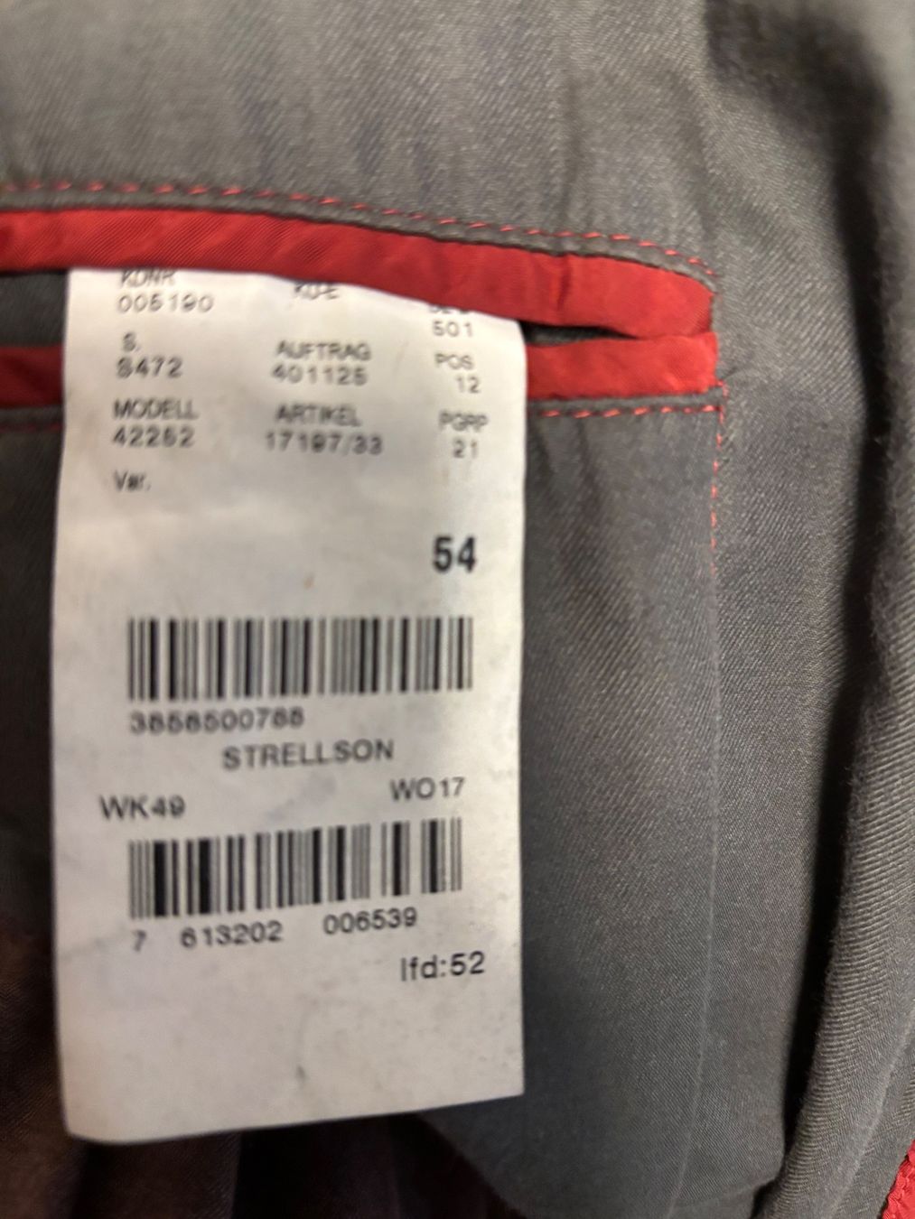 Strellson Giacche: Übergangsjacke von Strellson, Grösse 54/XL – Usato da Zürich venduto da Crazyfabie 3
