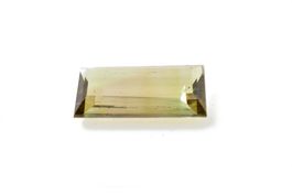 Turmalin-6.55 ct-Baguette Schliff-Natural-Idar-Oberstein