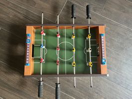 Tischfussball im Miniformat/ Mini-Tischfussball
