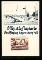 Regensburg, Grossflugtag 1930, Flugplatz