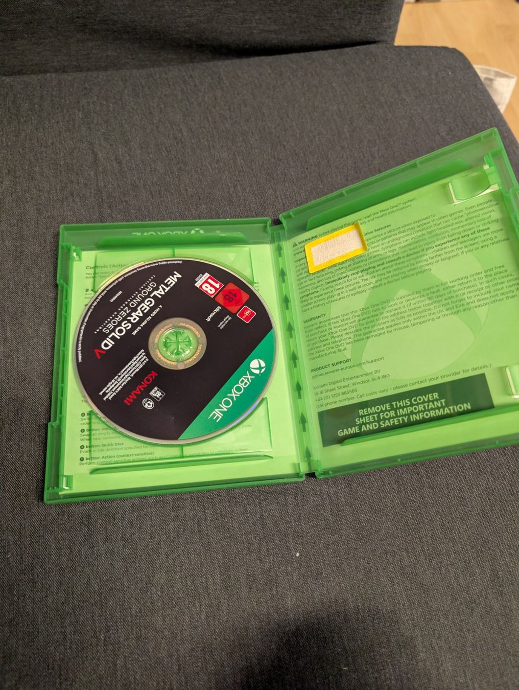 Jeux: Metal Gear solid V Microsoft Xbox one series x – D'occasion à Giubiasco par Tici__nerd_Giubiasco 2