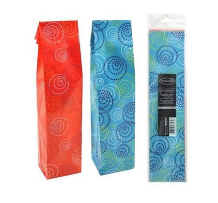 Geschenktasche Flaschenbeutel 6er