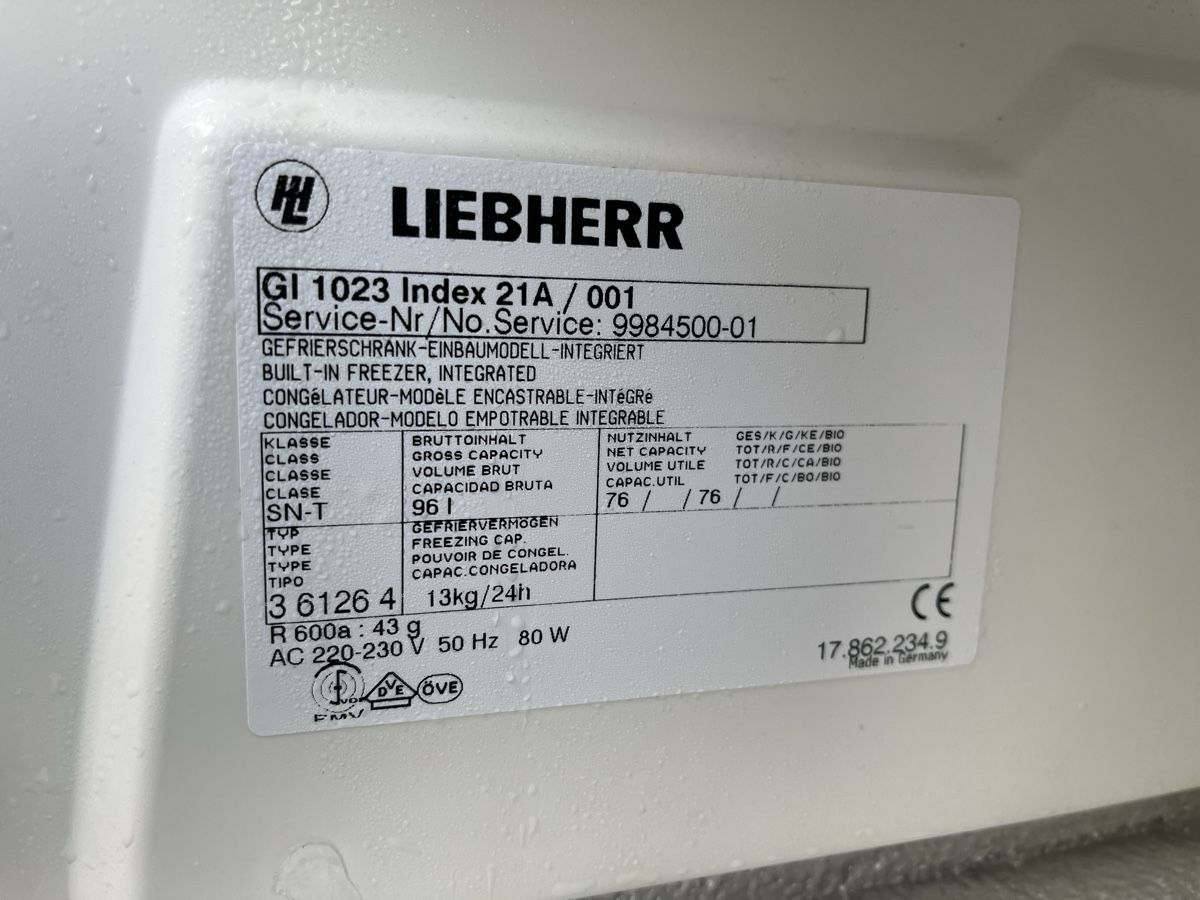 Gefrierschrank: Congélateur encastrable Liebherr – Gebraucht aus Vesin von joh_f8ss 2