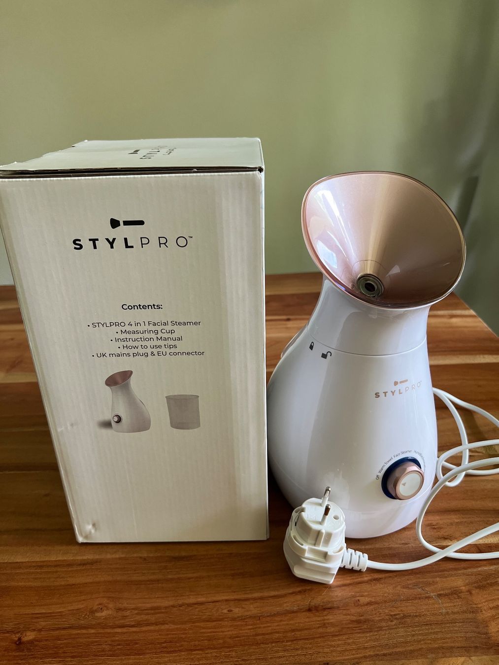 Cura del viso: Gesichtssauna Stylpro 4 in 1 – Nuovo (secondo la descrizione) da Riehen venduto da mar_kku