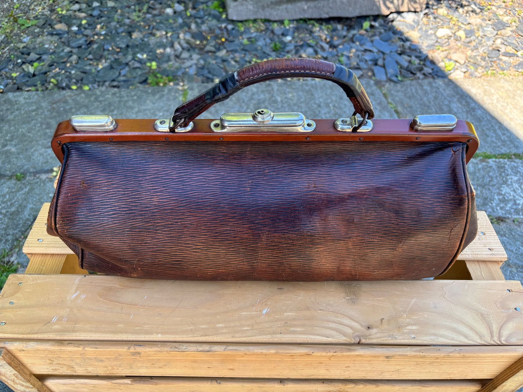 Borse: schöne antike Doktortasche – Usato da Feldbach venduto da Olive1 2