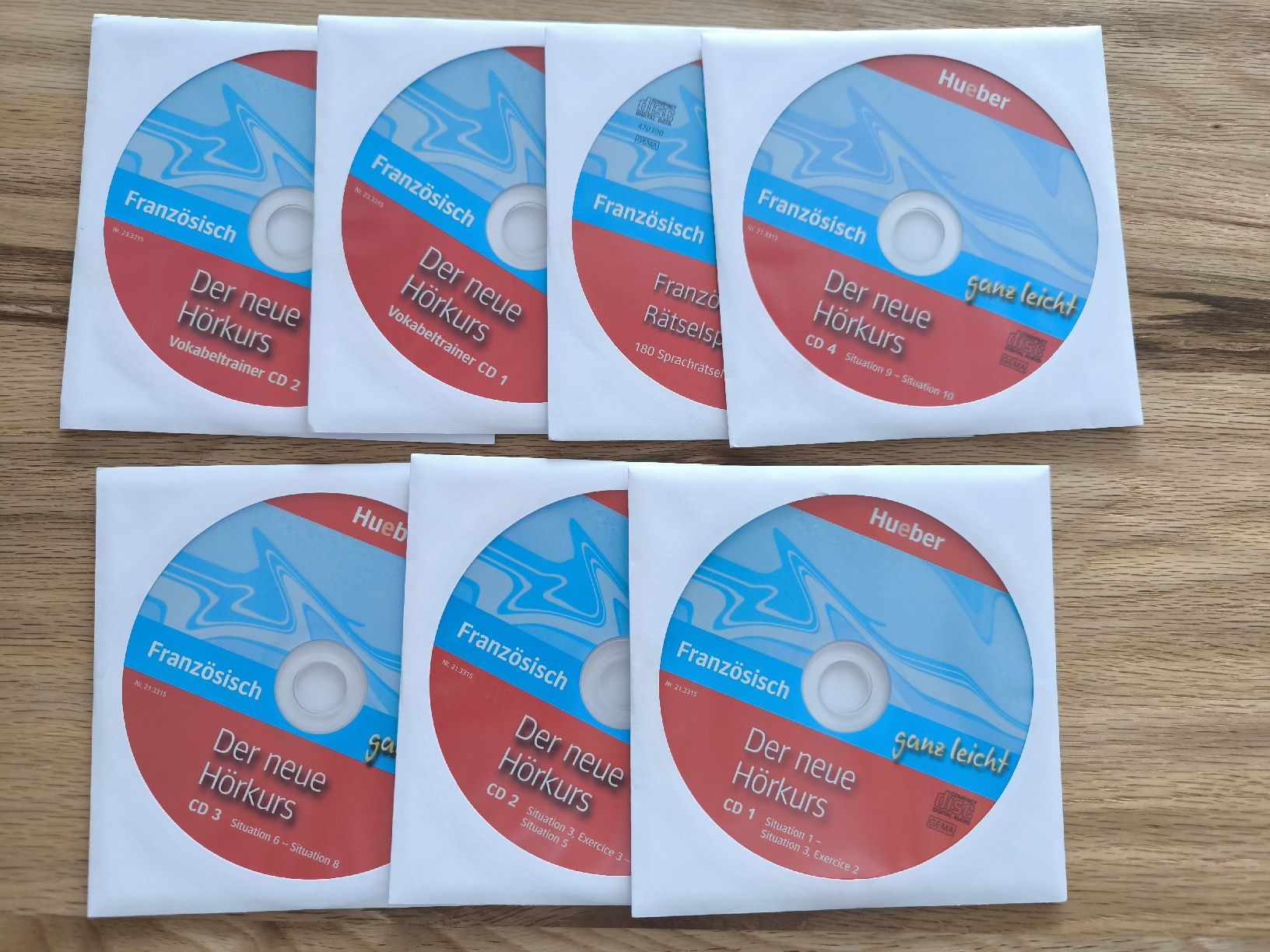 CD: Französisch Kurs mit 7 CD – Nuovo (secondo la descrizione) da Winterthur venduto da Evergreen 2