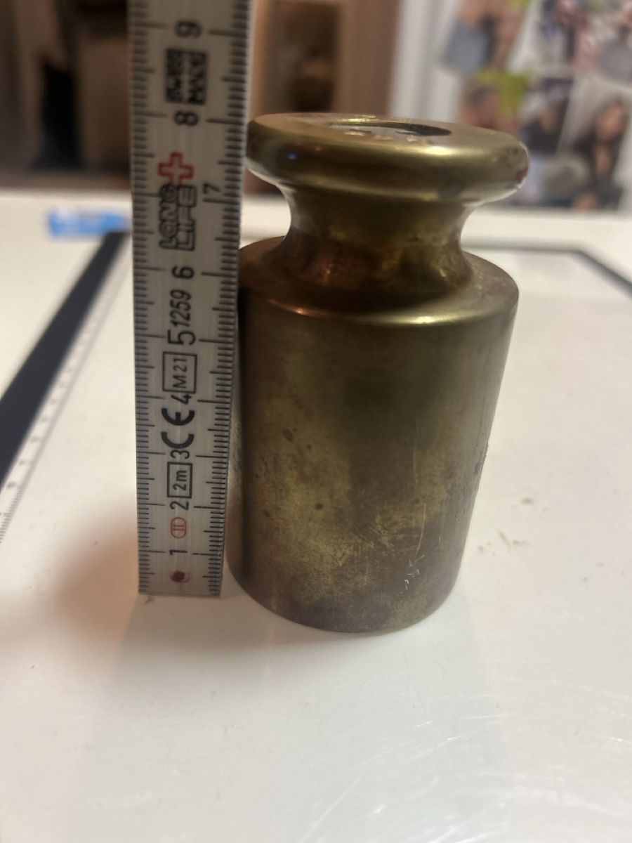 Alle Werkzeuge: Messgewicht 1 kg Messing 77(S20) – Gebraucht aus Neuenhof von bro_9zsg 2