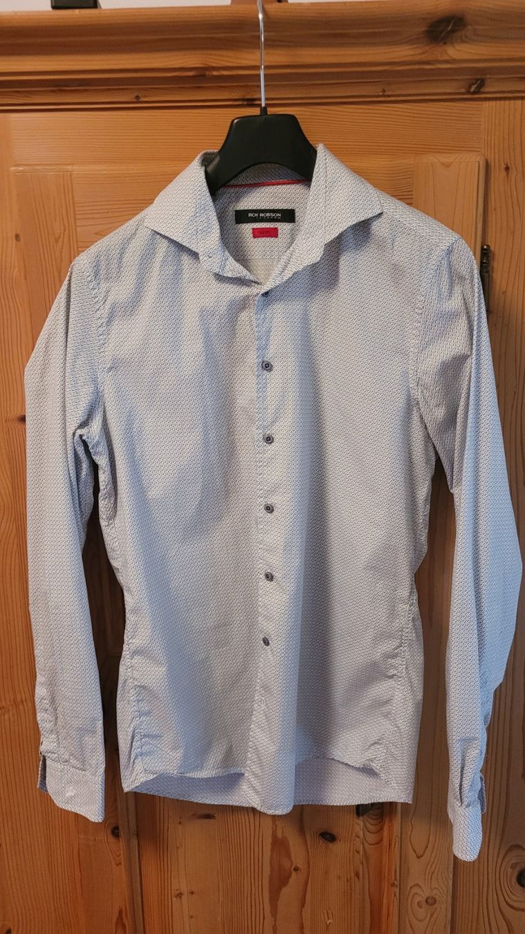 Camicie: Tolles Roy Robson Hemd Gr.39 – Usato da Rheinfelden venduto da topas70