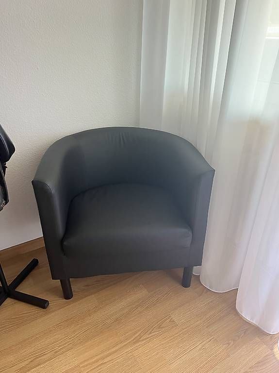 Fauteuils: Schwarzer Ledersessel/stuhl !!!TOP!!! – D'occasion à Fislisbach par The.Notorious