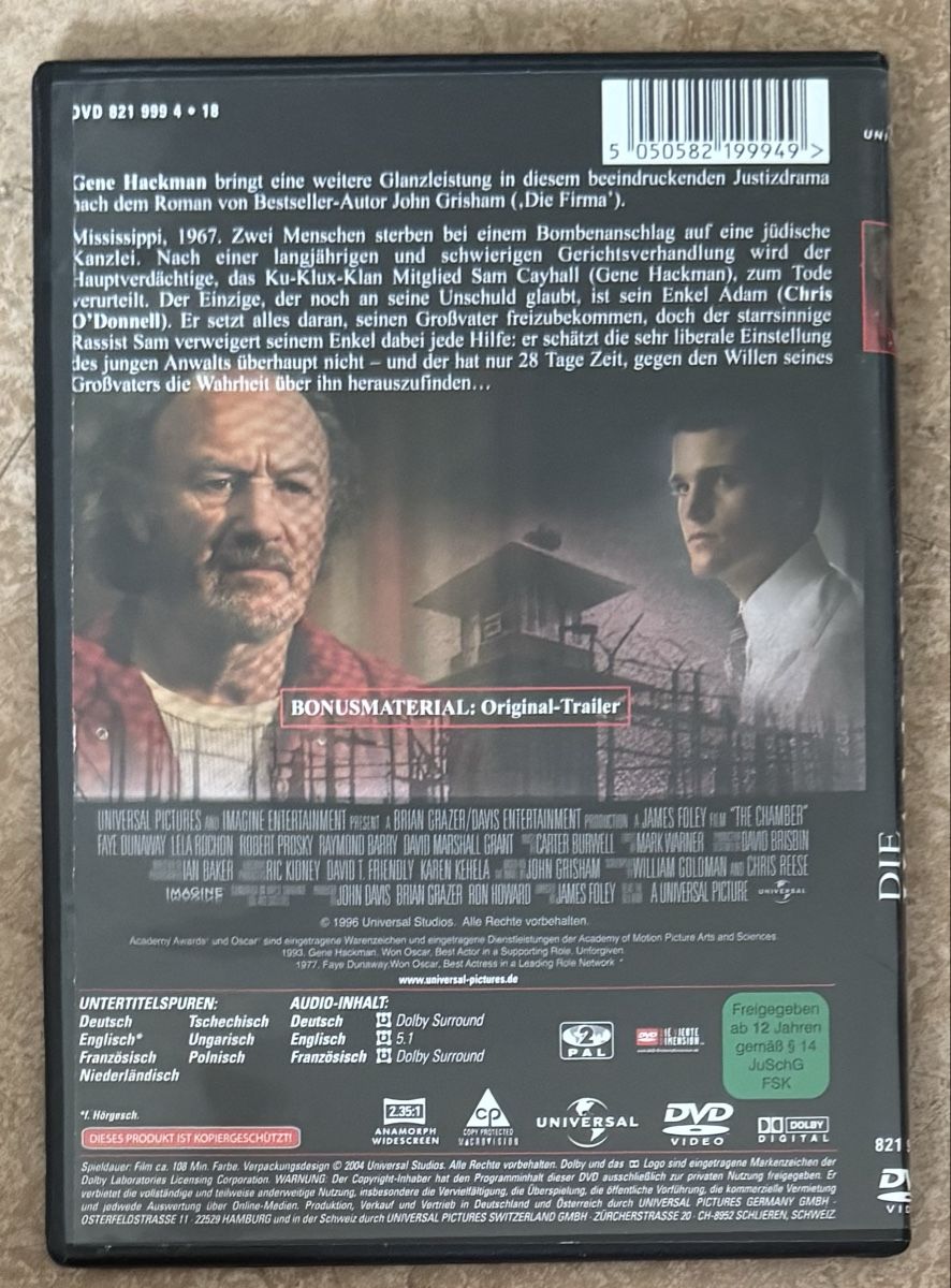 Alle DVDs: DIE KAMMER – Neu (gemäss Beschreibung) aus Dietikon von AndreaSch01 1