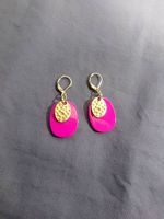 Ohrschmuck Unikat pink silber