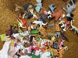 Grosse Spiel-Tierfiguren Sammlung diverse Arten