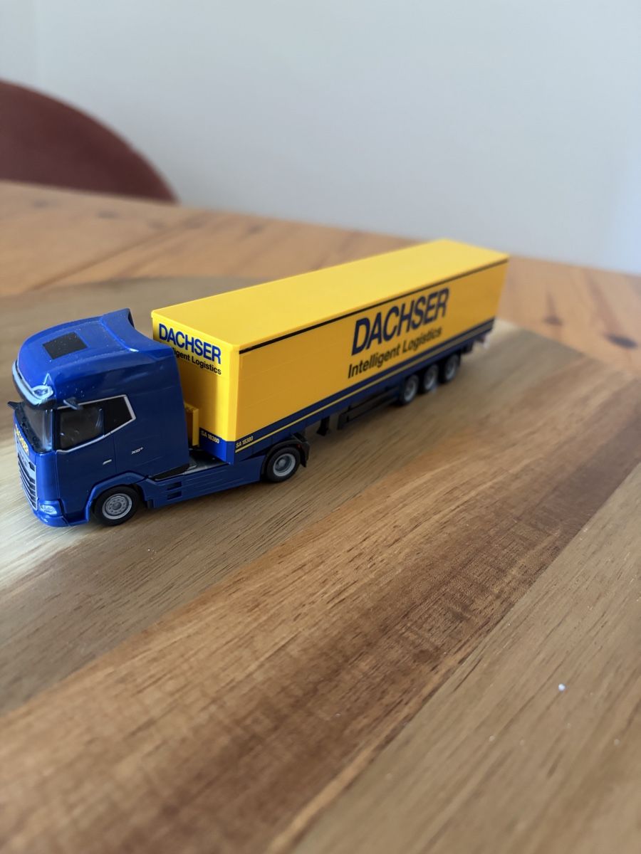 Herpa Modellini d'auto: Herpa Dachser 1/87 ohne Verpackung – Nuovo (secondo la descrizione) da Ebikon venduto da MiaSophia01 2