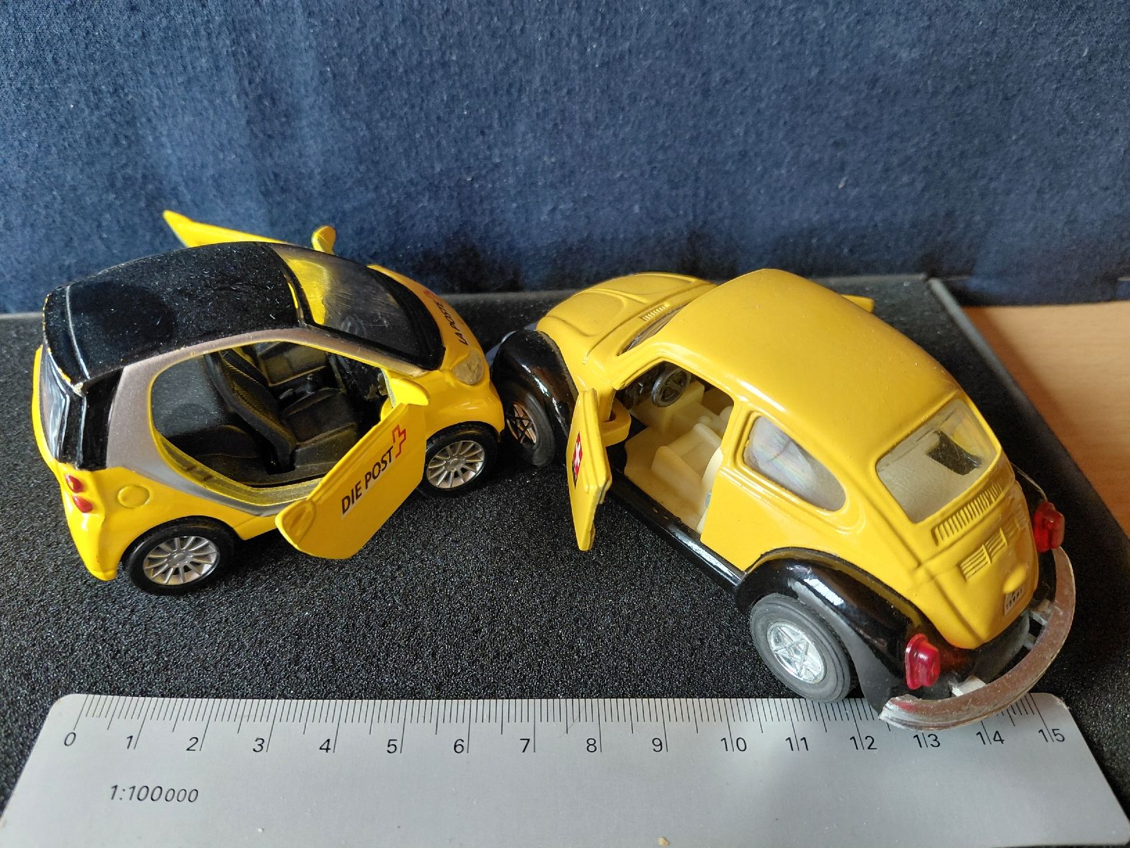Modellini d'auto: 2 Modellautos Die Post  VW Käfer + Smart 1/ 32 – Usato da Heimiswil venduto da Ayvi 4