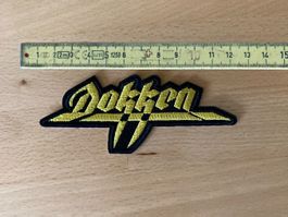 Dokken Patch Sticker Aufnäher Metal Rock Band