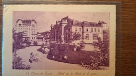 Carte postale ancienne La Chaux-de-Fonds, Hotel Poste, 1912
