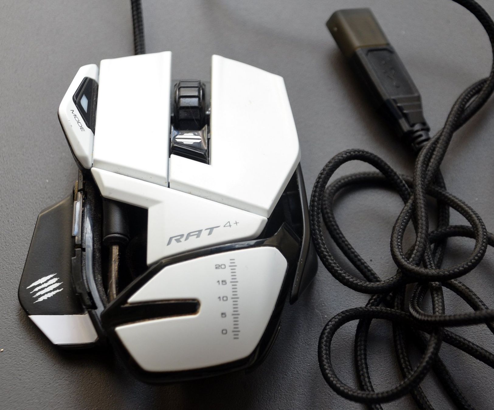 Mouse: MadCatz R.A.T. 4+ Optical Gaming Mouse – Usato da Collonges venduto da arashee