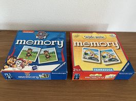 Memory Paw Patrol und Fahrzeuge 