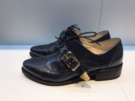 Damen Leder Halbschuhe Grösse 38