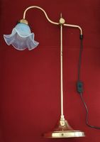 Jugendstil Schreibtischlampe Messing