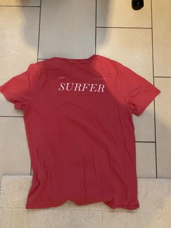Surfer T-shirt, Gr. XXL / unique screen printed