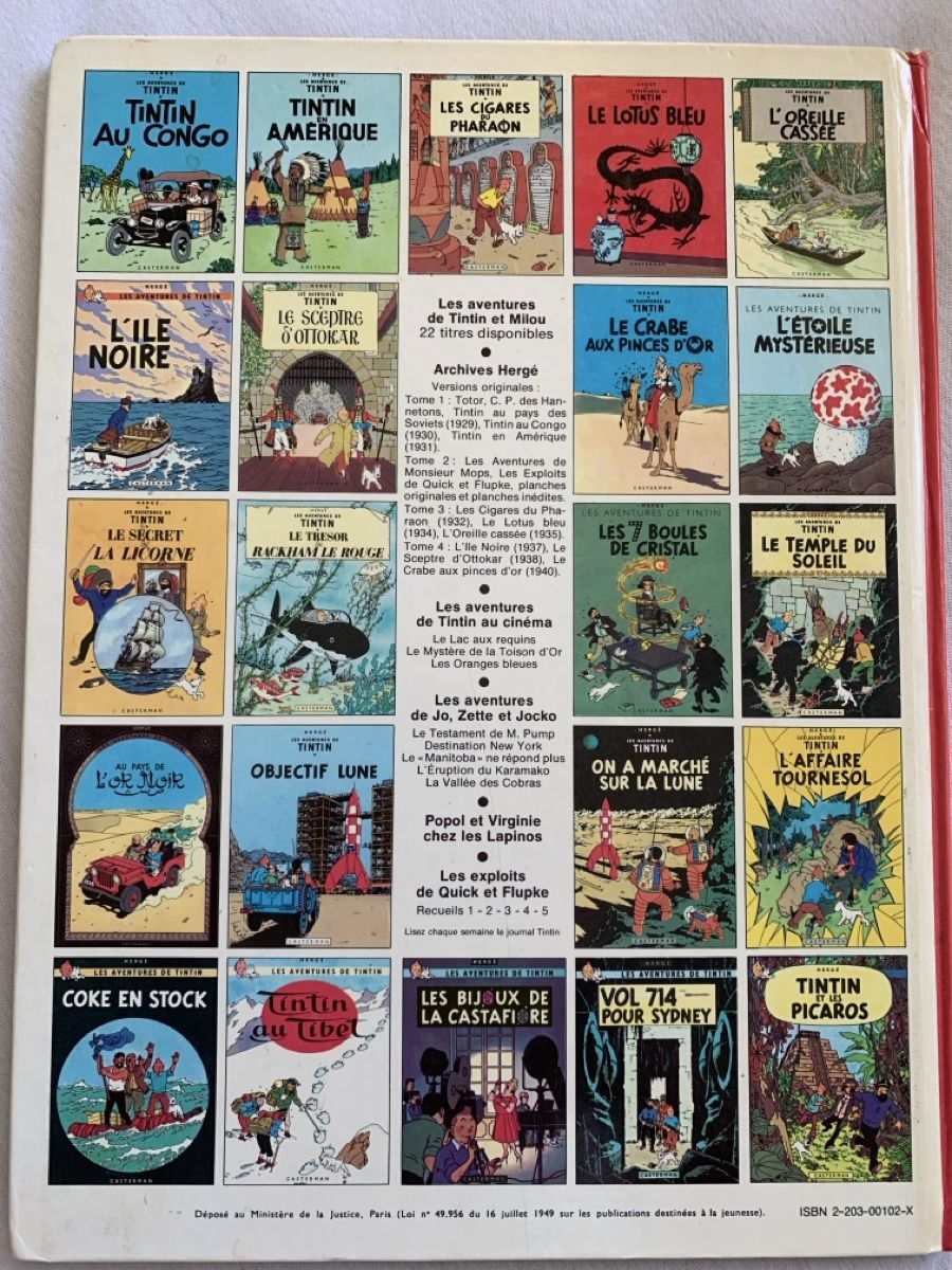 Comics: BD: Hergé - Tintin en Amérique – Gebraucht aus Gland von thi_tv5t 1