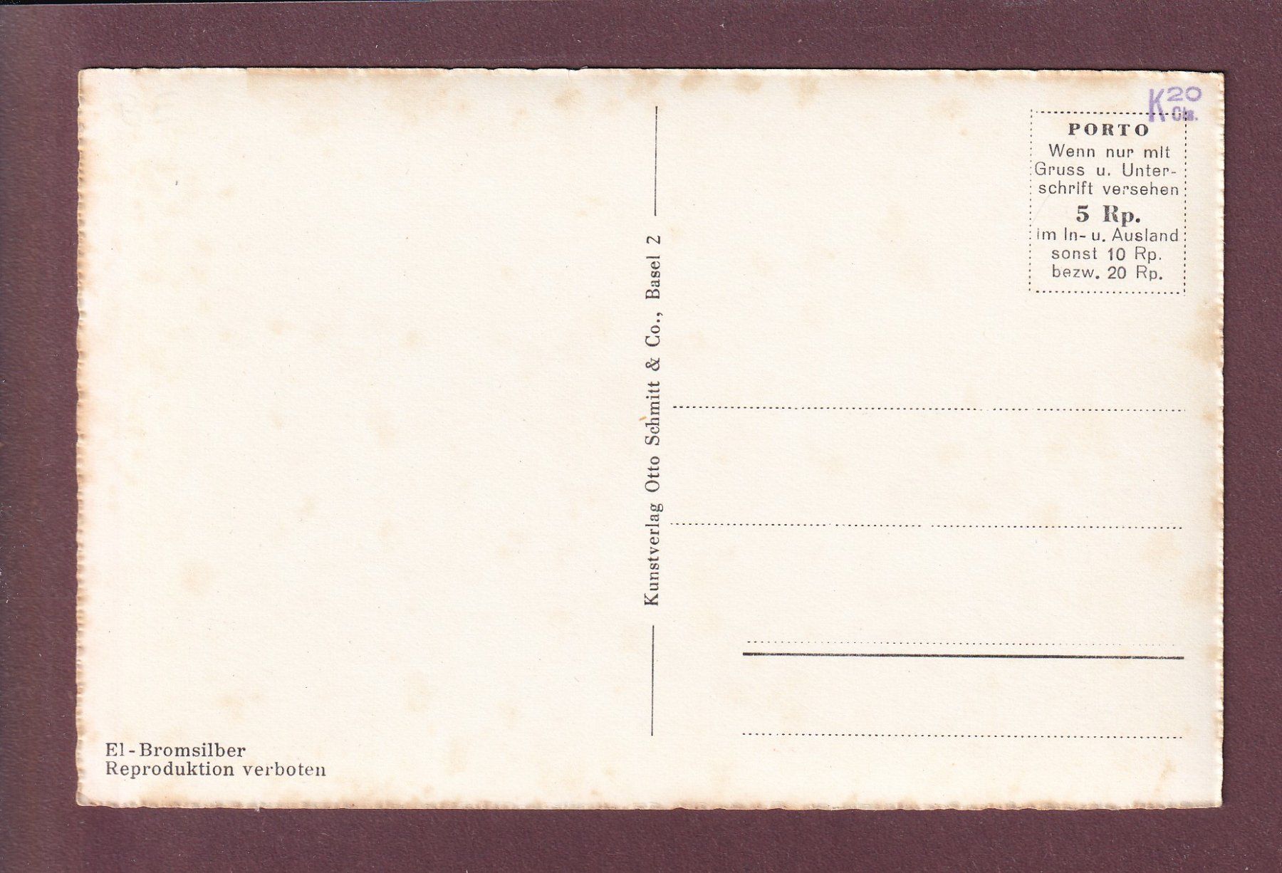 Cartoline postali: BURGDORF - Schlosseingang – Usato da Pully venduto da nicecards 1