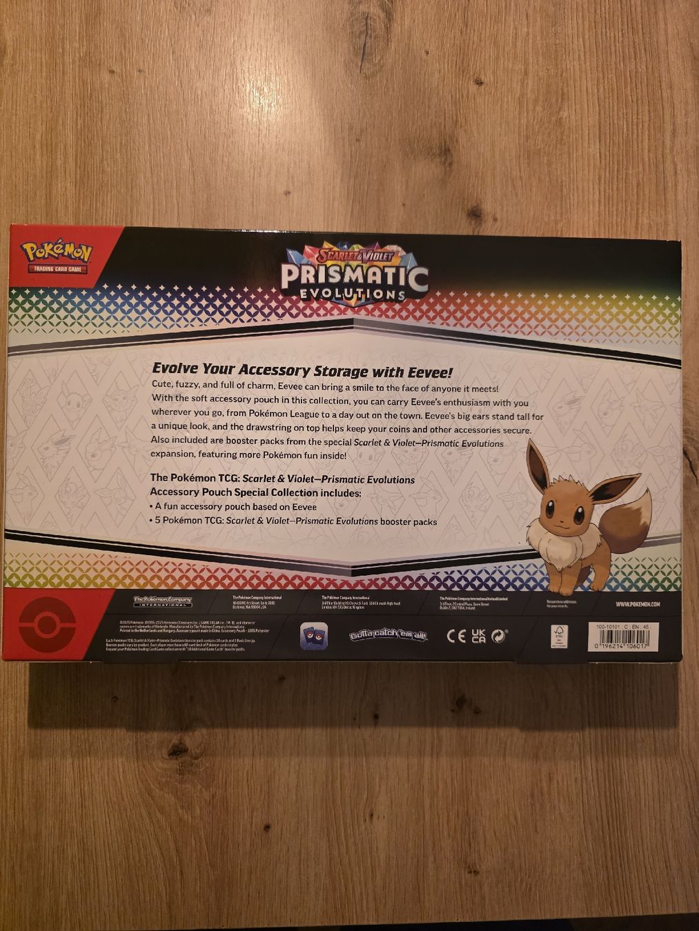Pokémon Carte collezionabili: Pokemon Prismatic, Accessory pouch  – Nuovo e nell'imballaggio originale da Lausen venduto da Loran13 2