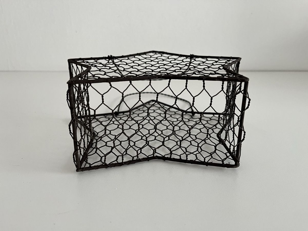 Tutte le decorazioni: Korb aus Metalldraht – Usato da Wetzikon ZH venduto da seli03 4