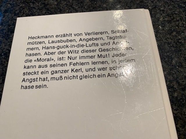 Libri: ♥ Stehauf Geschichten; Herbert Heckmann – Usato da Beromünster venduto da msklef 2
