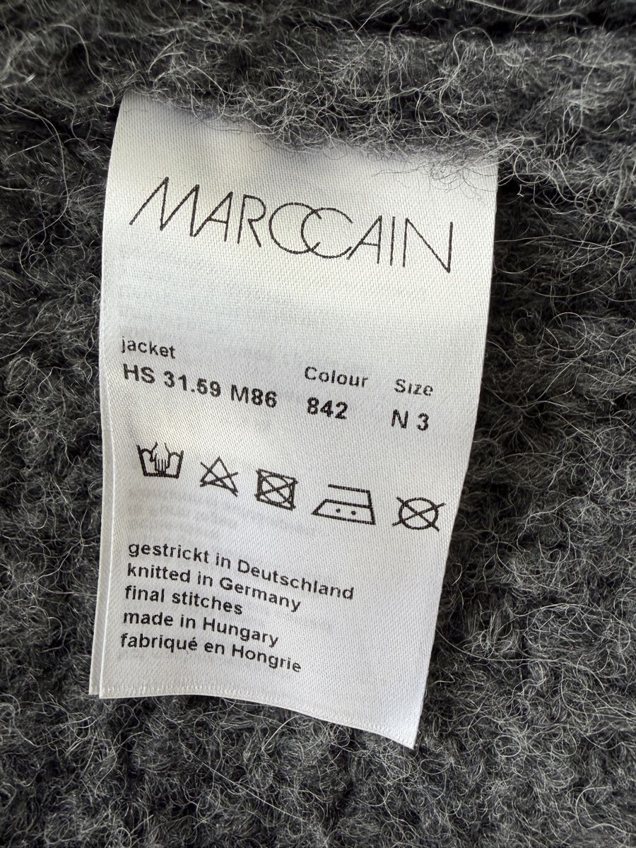 Marc Cain Giacche: Strickjacke dunkelgrau von Marc Cain Grösse 38 – Nuovo e nell'imballaggio originale da Wettswil venduto da ramba 3